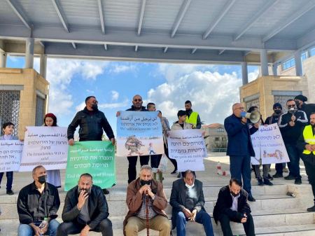 القائمة المشتركة مع أهالي جبل المكبّر ضد الهدم والتهجير وسياسات بلدية الاحتلال